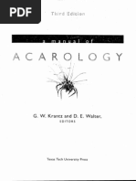 Acarology PDF