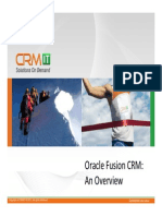 Oracle Fusion CRM: An Overview: Information