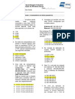 Atividade Fundamentos de Redes (Gabarito)