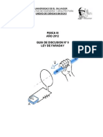 Discusión 9. Ley de Faraday