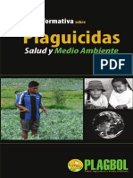 Cartilla Informativa Plaguicidas Salud y Medio Ambiente