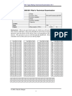 Cessna Citation 500/501 Pilot's Technical Examination: Candidate