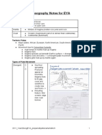 Geog Eya Revision Notes Compiled