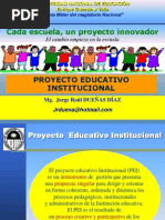 Cada Escuela, Un Proyecto Innovador