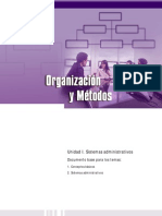 Organización y Métodos