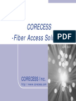 Corecess Fiber Access Solution - 07 - v2.0