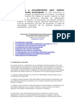 Técnicas y Procedimientos A.C