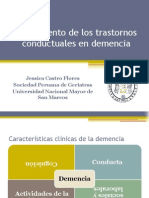 Tratamiento de Los Trastornos Conductuales en Demencia