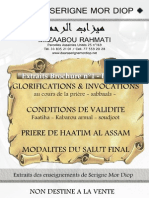 Glorifications Sabbaals Et Invocations Niaanes PDF