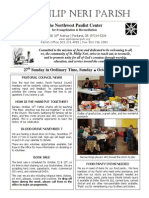 Bulletin For October 6 - 2013