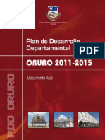 Plan Oruro 2011 2015 PDF