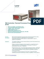 PID Controller, Thermal Processes Programmer. BT40:: General Description