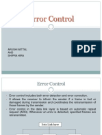 Error Control