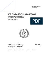 Materials Science 2 - DOE