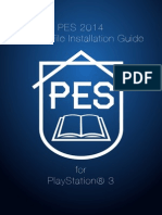 PESianity PES 2014 Option File Installation Guide For PS3