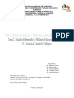 Trabajo de Núcleos de Desarrollo Endógeno Ramirez