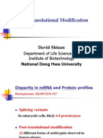 Postranslational Modification