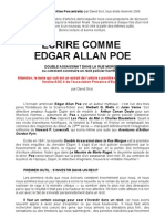 Exercice Ecrire Comme Edgard Allan Poe