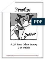 Breathe: A Girl Scout Cadette Journey Year Outline