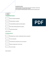 Work Stressor Questionnaire