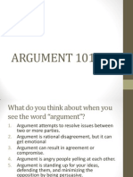 Argument 101