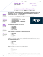 ASNT - Materials & Process For NDT Technology ASNT Specific Questions - Lavender