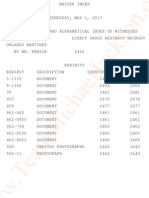 Transcripts - Katherine Jackson V AEG Live - May 1st 2013 - Detective ORLANDO MARTINEZ