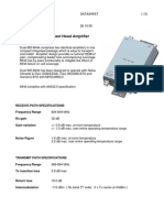 MHA 850 MHZ Datasheet