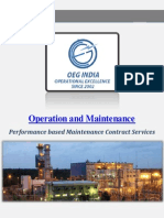 Operations and Maintenance