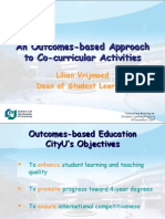 An Outcomes-Based Approach To Co-Curricular Activities