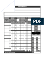 VFR Navigation Log: VOR Dist. GS Wind Airport & ATIS Advisories