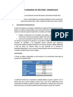 Evaluacion Sensorial de Néctares Comerciales