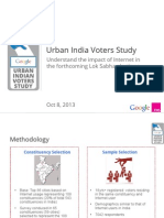 Urban Indian Voter Study 2013