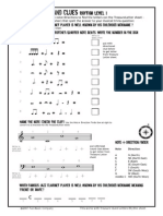 21 Rhythm Fun Music Theory Worksheet