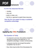 VRIO Framework