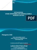 Cetoacidoza Stare Hiperosmolara Hiperglicemica: Acidoza Lactica