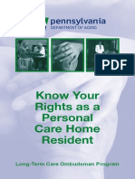 Know Your Rights As A Personal Care Home Resident: Pennsylvania