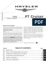 PT Cruiser: Owner'S Manual Sedan/Convertible