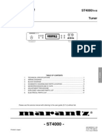 Service Manual: ST4000/ Tuner