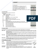 User Instructions of JA-60 Comfort": 1. Indicators