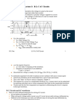 AC RLC Circuit