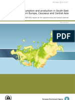 EEA-Sustainable Consumption and Production in South East Europe and Eastern Europe, Caucasus and Central Asia