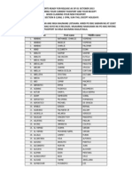 Passports Ready For Release As of 09 October 2013 in PCG Dubai