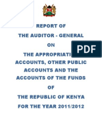 Report of The Auditor General 2011-12 PDF