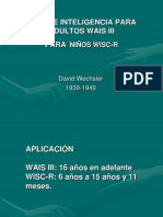 Test de Inteligencia para Adultos Wais III