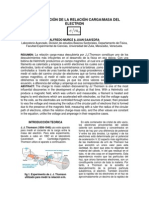 Informe de La Relacion Carga-Masa. V.finalfinal