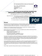 (Produtos Da Reação Álcali-Silicato em Concretos de Edificações Da Região Do Grande Recife - Pe