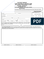 Stafford OPRA Request Form