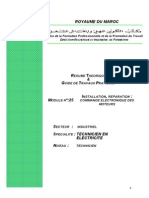 Te25 Installation Reparation de Commande Electronique Des Moteurs