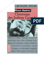 Chronique Des Indiens Guayaki - Pierre Clastres PDF